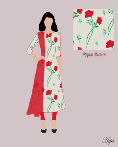 Fashion illustration by Sumaiya Ferdousi Arpa. Fashionnovation
