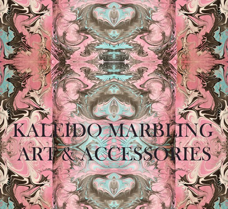 Paola De Giovanni and Kaleido Marbling Art