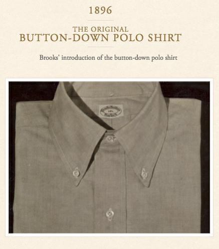 An old polo shirt that depicts the history of polo shirt in an Fashionnovation article.