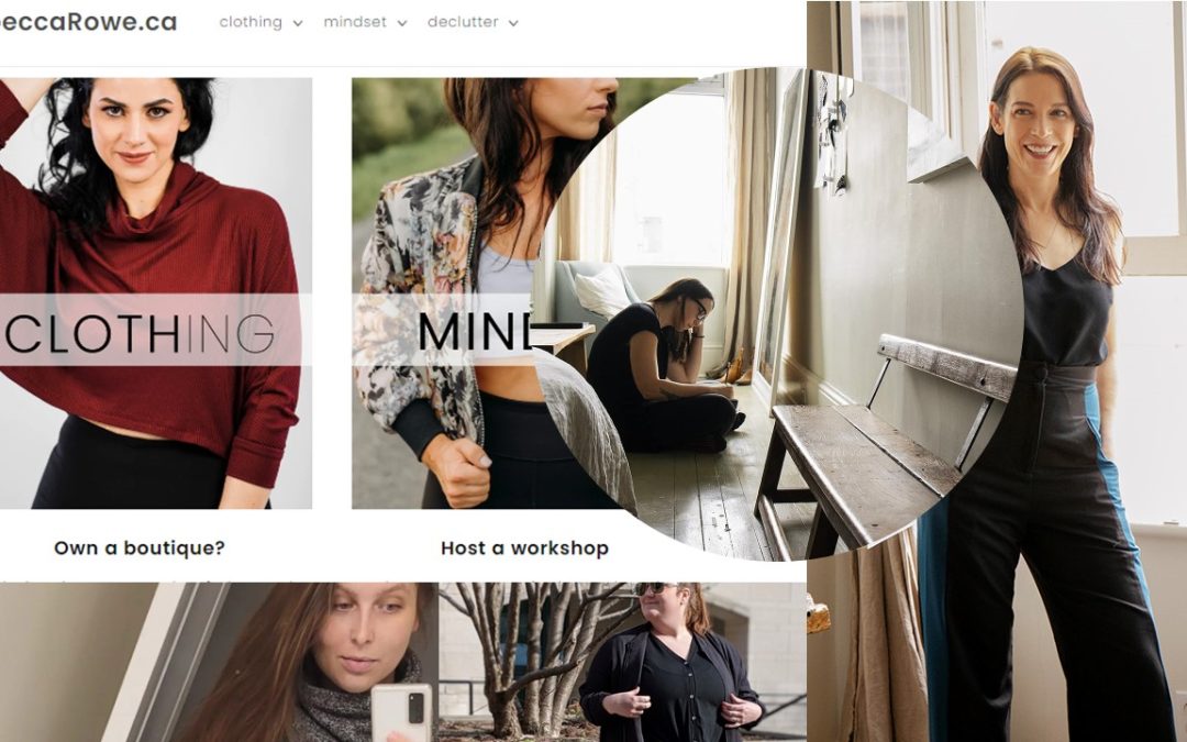RebeccaRowe.ca: A women’s clothing brand on a mission to help women find impenetrable confidence