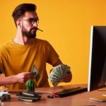How much do CLO3D designers make? Make me a lucrative image that makes more clicks to the article. Show someone working on CLO 3D and earning a lot of dollars.