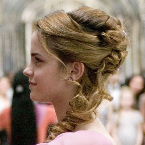 Figure : The timeless bun, an integral part of Hermione's style.