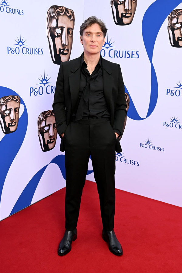 Figure : Cillian Murphy in all black. Getty Images