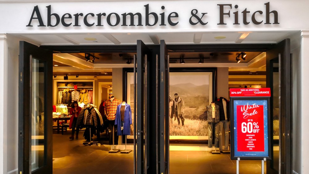An Abercrombie & Fitch store.