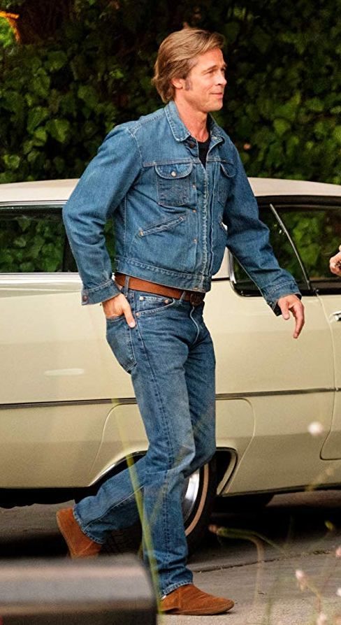 Brad Pitt Denim, Double Denim, Vintage, American Apparel, Men Casual, Brad Pitt, Mens Outfits, Men Dress, Mens Jeans