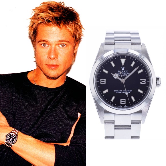 Brad Pitt's Wristwatches Over the Years - From Rolex and Patek Philippe to Breitling — Wrist Enthusiast