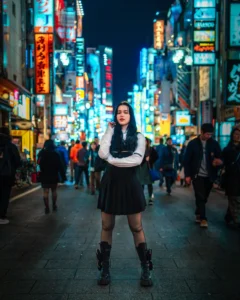 Tokyo street style showing diverse creative individual fashion expression