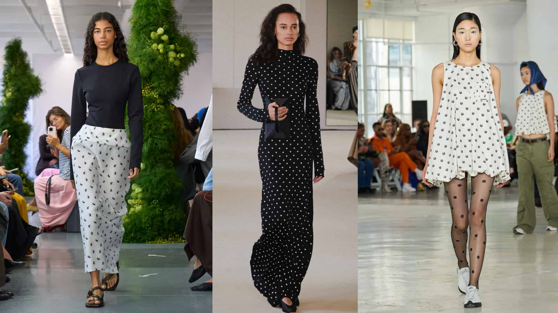 Kendall Jenner Models Spring 2026's Polka Dot Trend at Khaite | Marie Claire
